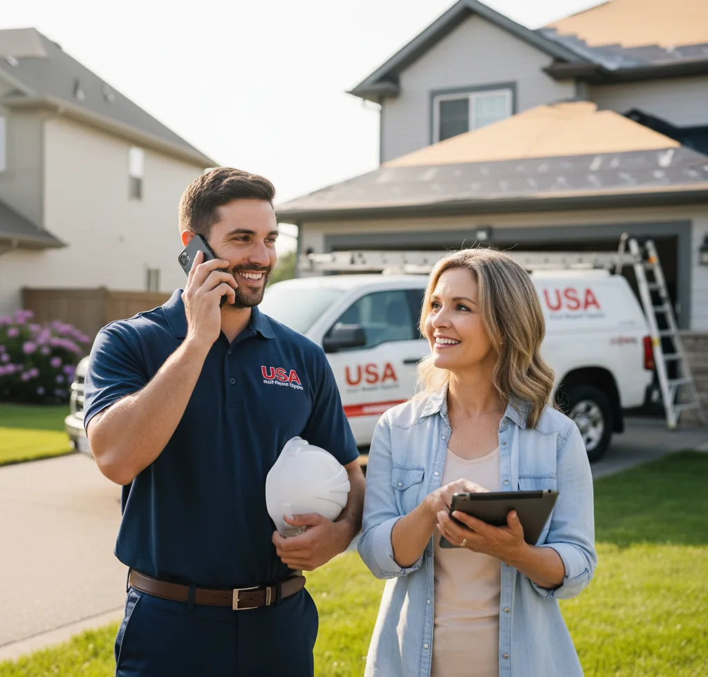 USA Roof Repair Experts customer support in North Grafton